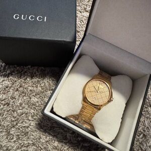 Gucci (G-Timeless Rose Gold Tone Watch)